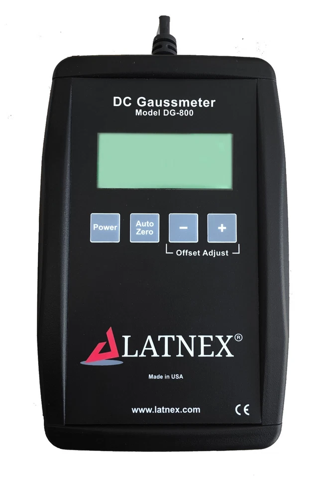LATNEX® DC Gaussmeter Meter Model DG-800 - Image 1 of 1