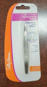 Sally Hansen Stray Hair Beware Needle Point Needlepoint Sharp Tip Tweezer 81030