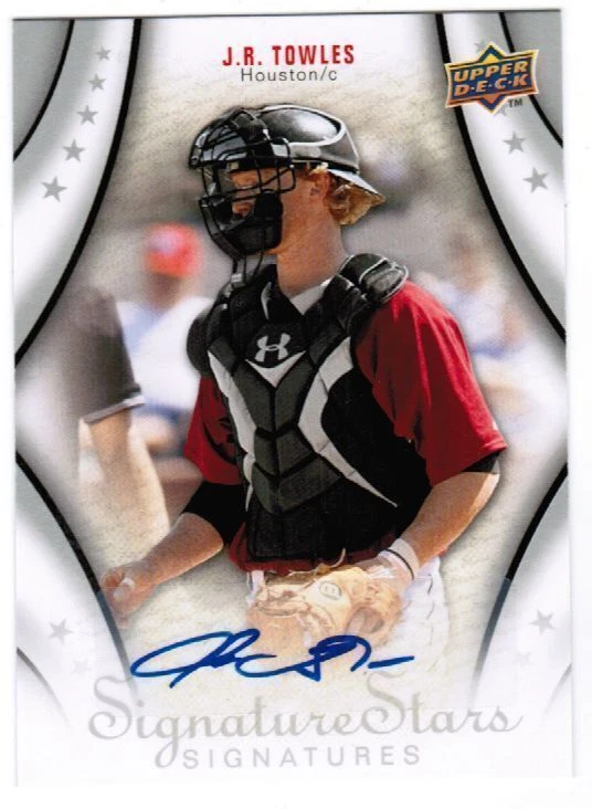 2009 Upper Deck Signature Stars #175 J.R. Towles Auto (ref 6135) - Image 1 of 1