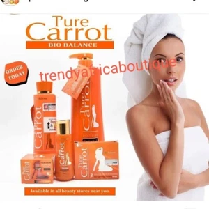 Pure carrot Bio Balance Set. 5pc. Lotion, Gel, Serum, Face Cream & Soap  👌 - Picture 1 of 9
