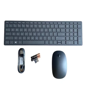 2.4G Wireless Keyboard & Mouse Set with USB Receiver For HP AH0G US Layout - Afbeelding 1 van 8