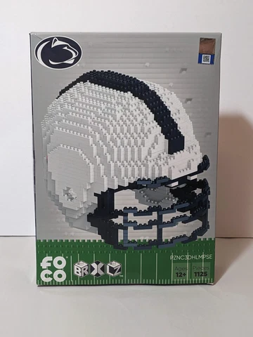 FOCO Penn State Nittany Lions Football Helmet 3D Puzzle NEW BRXLZ 1125 Pieces Cover