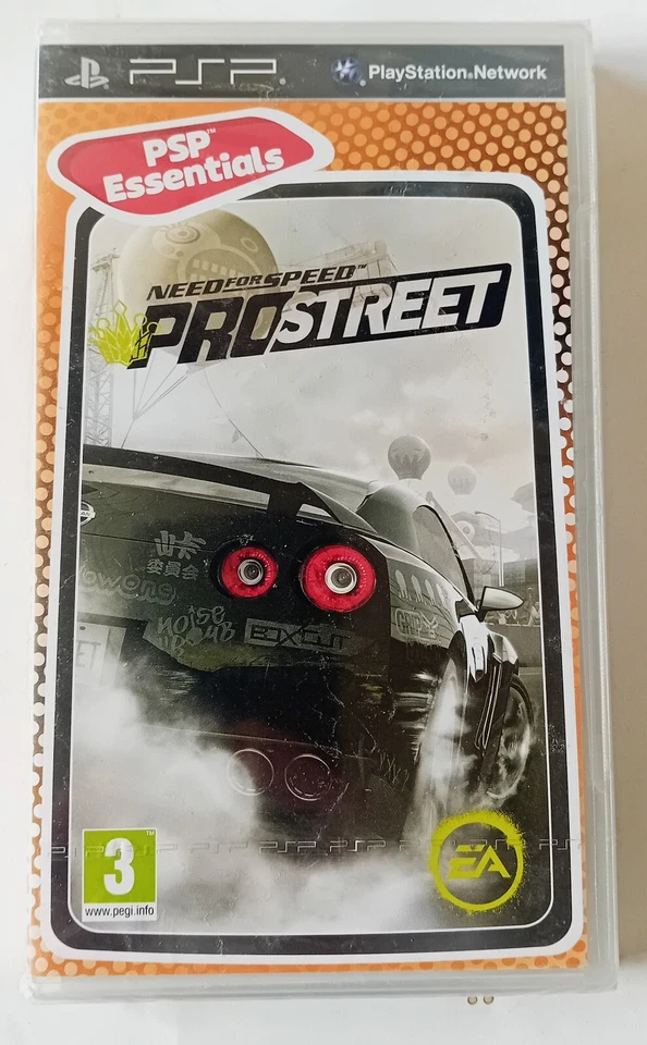 Sony PSP Game Need for Speed ProStreet No Manual PSP Essentials 2008 EA