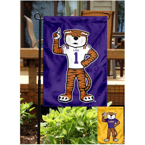 LSU Mascot Garden Flag Yard Banner Cover