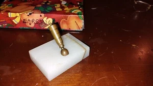 Vintage Marble Ink Pen Holder - Picture 1 of 4