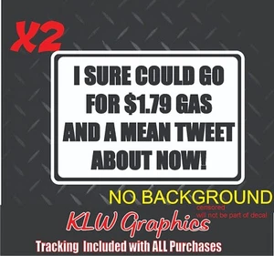 Gas Prices  Decal Sticker Funny Socialist Republican Diesel - Picture 1 of 1