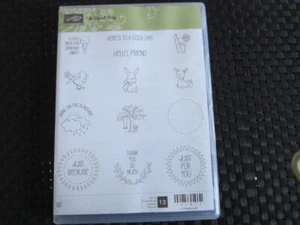 Stampin Up ~ A Good Day ~ Stempelset ~ Clear Stamps NEU! ~ 13tlg - Bild 1 von 2