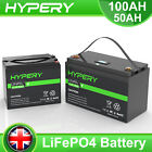 LiFePO4 12.8V 20Ah 30Ah 50Ah 100Ah 5000+ Cycles Lithium Battery/Charger Solar RV