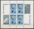 Rumänien 1969 Apollo 8 Mondumkreisung Block 69 postfrisch (C92119)