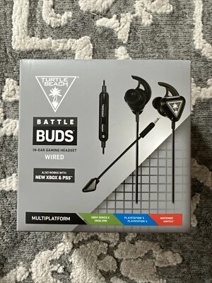 New In Box Turtle Beach TBS400201 Battle Buds Wired In-Ear Gaming Headset  - Image 1 of 3