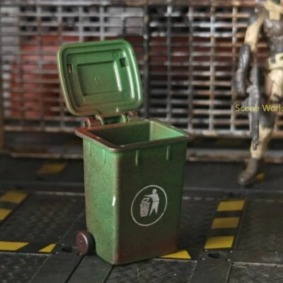 1/12-26 Diorama Parking Trash Can Model Prop Make Old Scene Model Accessory Toys - Image 1 of 4