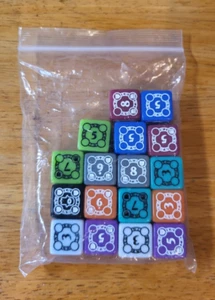 Middara Replacement Etched Dice Set Board Game - Unintentional Malum Act 1 - Picture 1 of 1