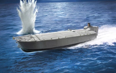 M.t.m. Barchino With Crew 1:35 Plastic Model Kit ITALERI - Immagine 1 di 4