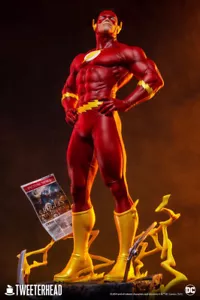 DC Comics Tweeterhead The Flash Maquette Superman Sideshow Statue In Stock - Picture 1 of 8