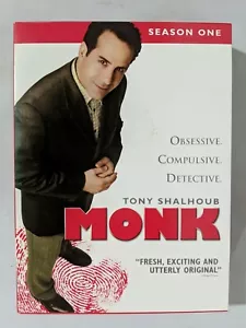 Monk: The Complete First Season 1 (DVD, 2003, 4-Disc Set) Tony Shalhoub - Picture 1 of 5