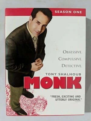 Monk: The Complete First Season 1 (DVD, 2003, 4-Disc Set) Tony Shalhoub - Image 1 of 4