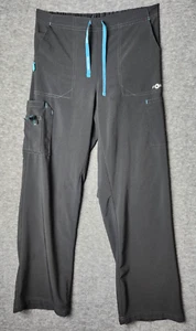Carhartt Force Scrub Pants Womens Small Black Cargo Pockets Medical Nurse - Picture 1 of 8