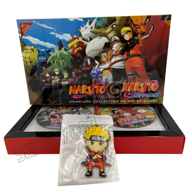 Naruto Complete Series Anime DVD Collection Dual Audio Dubbed Box Set – The  Furline