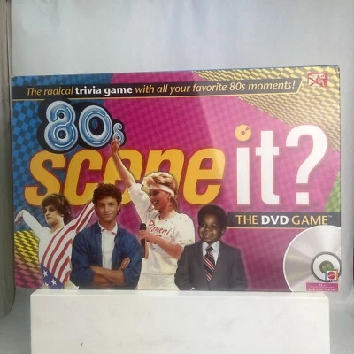 80s Scene It? The DVD Game With Radical Trivia from 80s Moments *NEW & SEALED* - Image 1 of 4