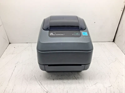 Zebra GX430t Thermal Transfer Label Printer GX43-102510-000 Serial Parallel port - Image 1 of 4