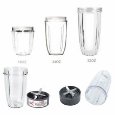 32oz / 24oz / 18oz Cup & Blade Replacement for Nutribullet Nutri 600W/900W Model