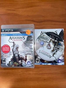 Assassin's Creed III 3 (Sony PlayStation 3, 2012) PS3 - KOMPLETT - Bild 1 von 2