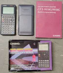 CASIO CFX-9850G COLOR POWER GRAPHIC - Wissenschaftlicher Taschenrechner -SAMMLER - Photo 1/7