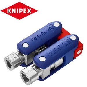 Knipex Universal Double Joint Control Utility Gas Cabinet Key Tool 00 11 06 V03 - Picture 1 of 8