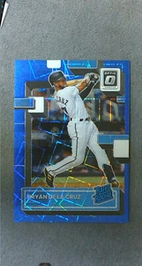 2022 Donruss Optic Rated Rookie Blue Velocity Prizm #53 Bryan De La Cruz #'d/99 - Picture 1 of 2