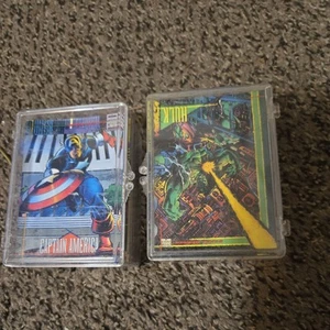 1993 Marvel Universe Series 4 Trading Cards COMPLETE BASE SET, #1-180 - SkyBox - Picture 1 of 3