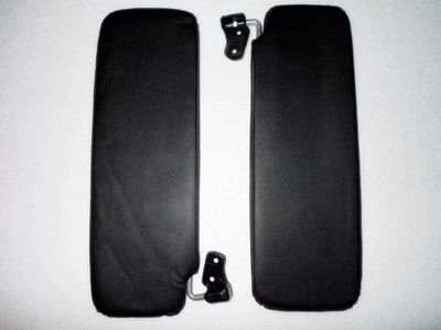 Suzuki Samurai 86 95 Sunvisors LH RH Black Sun Visor | Fit For - Image 1 of 3