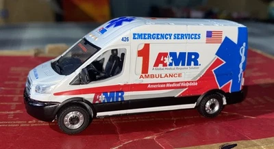 Kitbash Transit Ambulance American Medical Response AMR EMERGENCY MEDICAL UNIT - Image 1 of 4