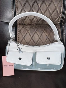 Juicy Couture Schultertasche Lt Washed Denim/White Pack It Up - Bild 1 von 5