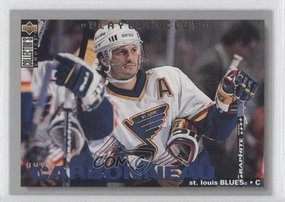 1995-96 Upper Deck Collector's Choice Player's Club Guy Carbonneau #302 HOF - Image 1 of 2