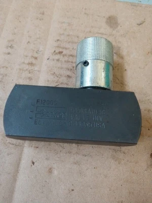 Válvula de control de flujo de color Parker F1200S 3/4 TOTALMENTE NUEVA NOS Foto 1 de 4