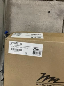 Middle Atlantic PD-DC-45 45W Multi Mount Universal DC Power Distribution Panel - Picture 1 of 1
