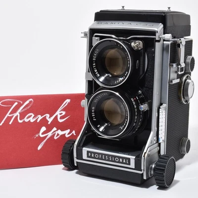 Blue Dot [Exc+++++]  Mamiya C330 Pro TLR Sekor 80mm f/2.8 [Duties not included] - Image 1 of 4