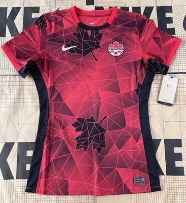Camiseta de fútbol Nike Canada 2023 Stadium Home para mujer Nike Dri-FIT pequeña $95 Foto 1 de 4