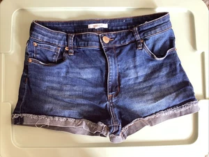 Pantalones Cortos de Jean STS Azul Molly Tiro Alto Azul - Talla 28 - Imagen 1 de 3