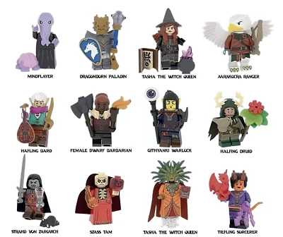 Lego Dungeons & Dragons D&D Minifigures 71047 New Factory Sealed 2024 You Pick! - Image 1 of 4