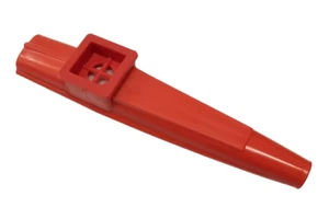 Dunlop Kazoo in Plastica Sotty's Kazoo's Rosso Strumento Cazoo Membranofono - Imagen 1 de 8