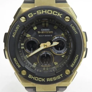 Near Mint CASIO G-SHOCK G-STEEL 49.3mm Gold GST-W300G-1A9JF Tough Solar watch - Picture 1 of 8