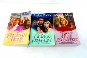 Michael Phillips The Secret Of The Rose Book Set Of 3 - Foto 1 di 7
