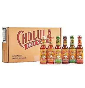 Cholula Hot Sauce 5 fl oz Variety Pack Great Hot Sauce Lover Gift Set 6 count - Picture 1 of 4