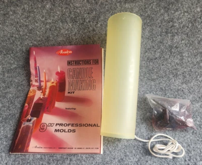Avalon 4951 Vintage Candle Making Kit - 9” Round Cylinder / Mold +Parts - No Wax - Image 1 of 4