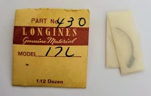 Longines Genuine Material Click Spring Part # 430 for Model 17L - Picture 1 of 3