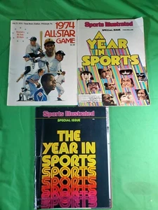 Sports Illustrated 1974 All-Star Game & 2 Jahre in Sport Sonderheften - Bild 1 von 16
