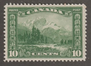 CANADA 1928 #155 King George V "Scroll" Issue (Mount Hurd) - F/VF MH (01) - Picture 1 of 2