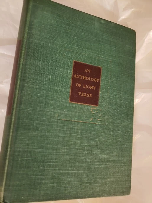 An Anthology of Light Verse The Modern Library [1935 hd] - Imagem 1 de 1