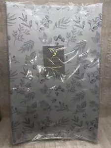 Estera cambiadora dorada para pájaros con cuña - Hojas encantadoras gris - Imagen 1 de 1